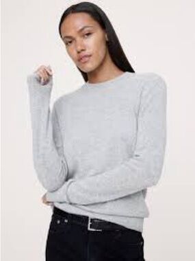 Banana Republic Gray Crewneck Sweater
